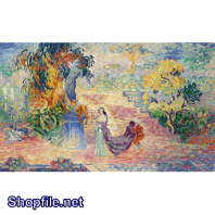 Tranh sơn dầu sắc màu cuộc sống